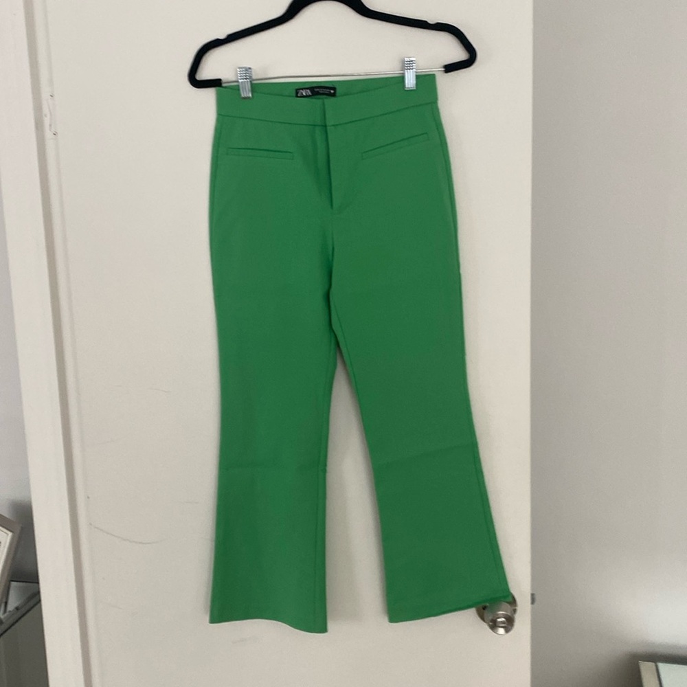 Green Zara Pants